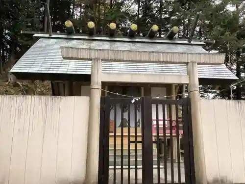 小河内神社の本殿