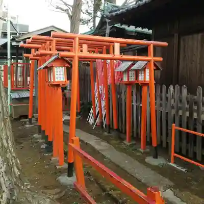打越天神北野神社の鳥居
