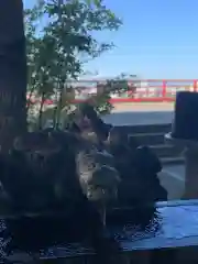 多摩川浅間神社の手水