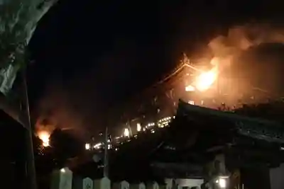 東大寺 二月堂のお祭り