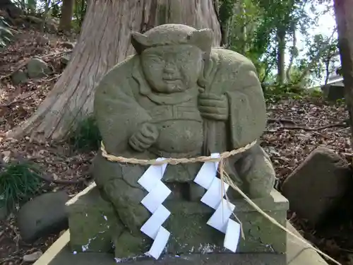 赤城神社の像