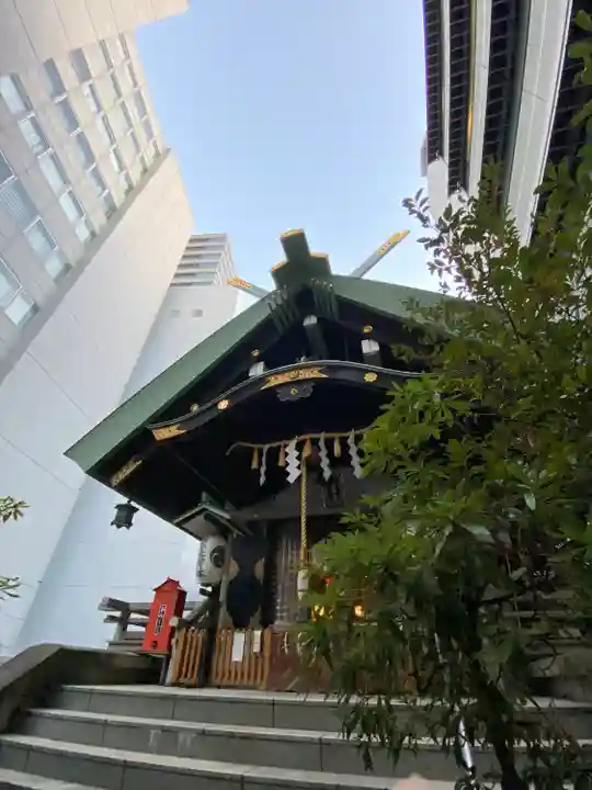 築土神社の本殿・本堂