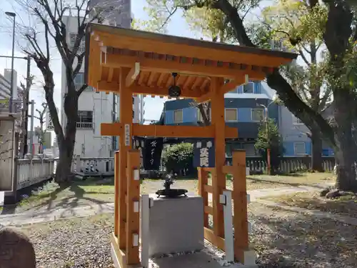 大森神社の手水