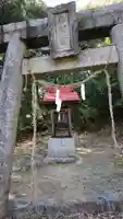 鴨布勢神社の鳥居