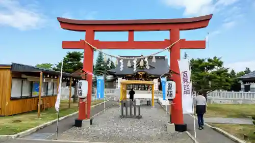 美瑛神社の鳥居