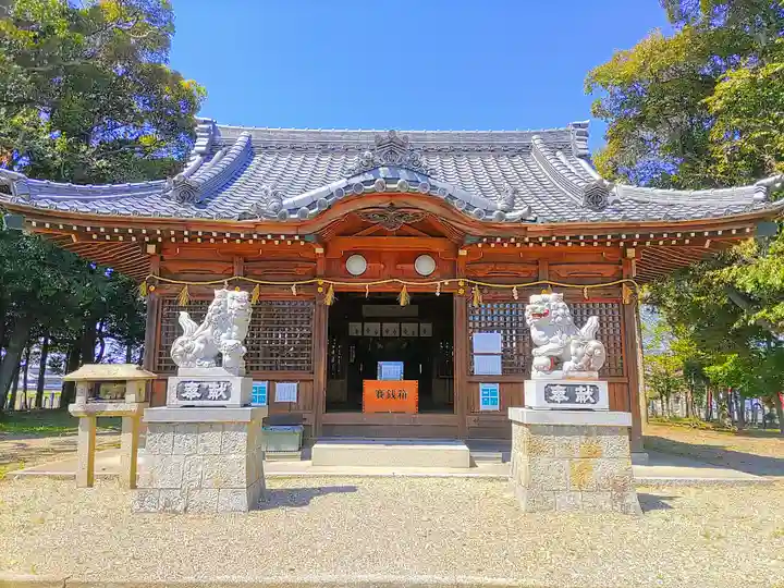 弥富神社の本殿・本堂