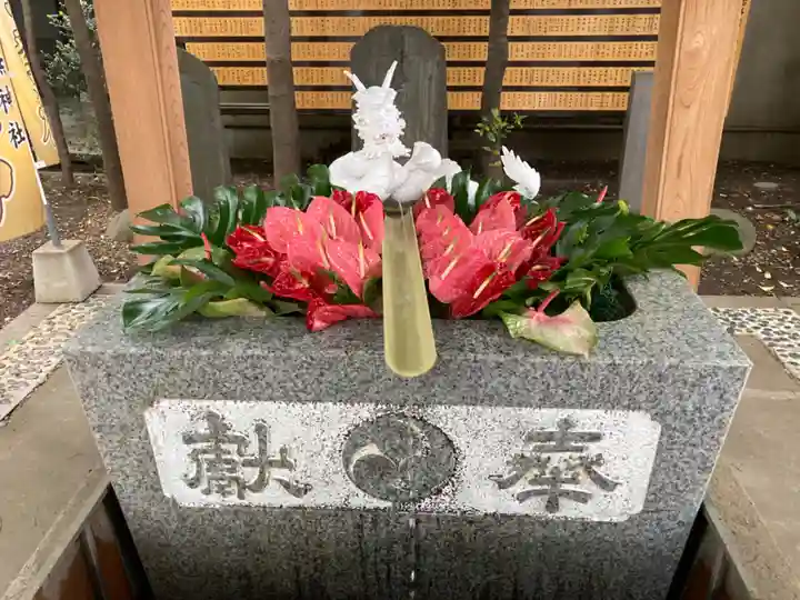 田無神社の手水舎