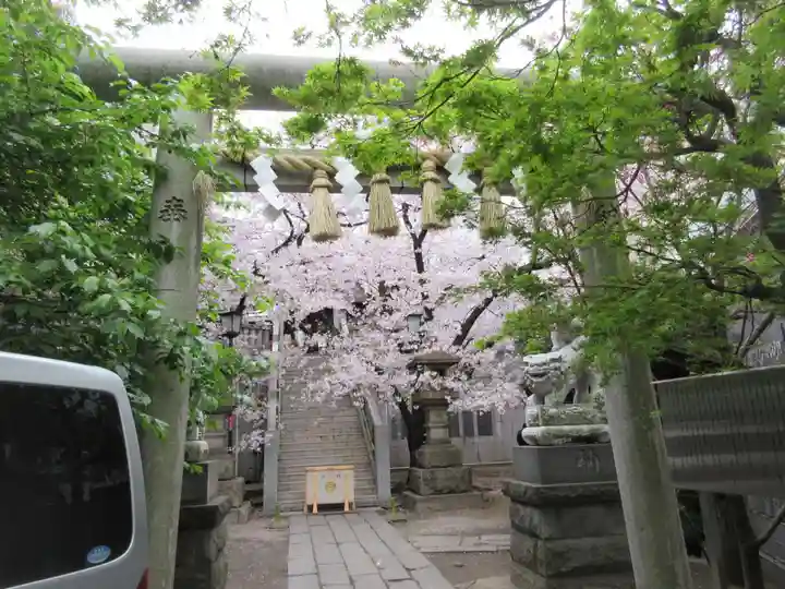 元三島神社の鳥居