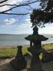 大野津神社の景色