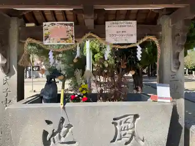 三津厳島神社の手水舎