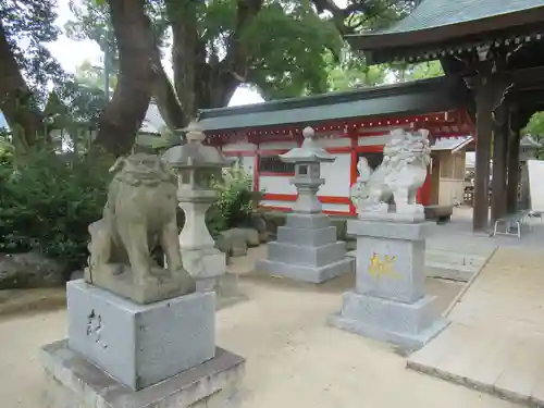 宇美八幡宮の狛犬