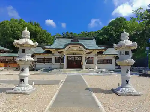 三好八幡社の本殿・本堂
