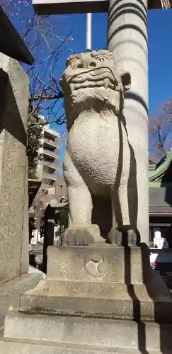 小野照崎神社の狛犬