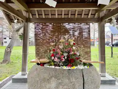 当別神社の手水舎