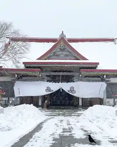 釧路一之宮 厳島神社の本殿・本堂