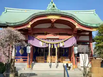 千住神社の本殿・本堂