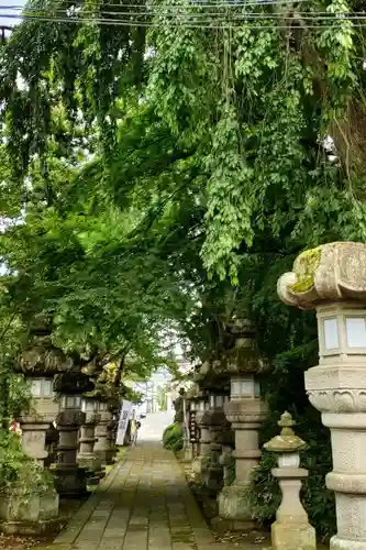 神炊館神社 ⁂奥州須賀川総鎮守⁂の庭園