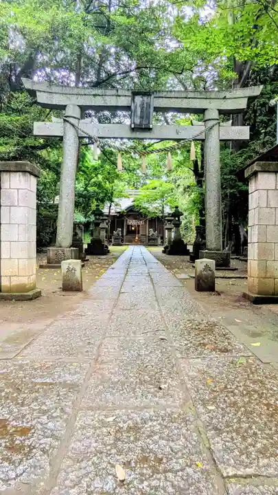 七百餘所神社 の鳥居
