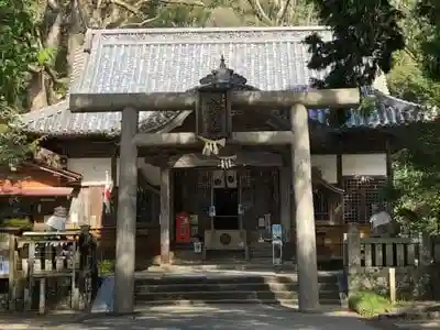日和佐八幡神社の鳥居