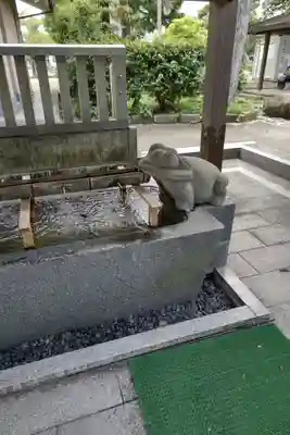 日吉神社の手水舎