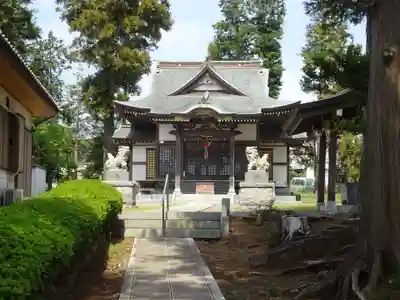 甲神社の本殿・本堂