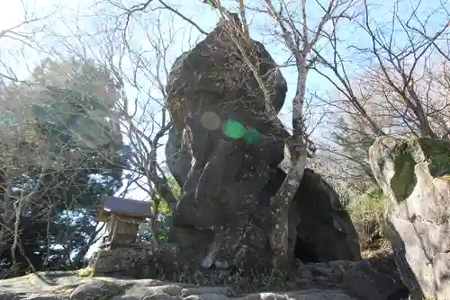 筑波山神社 女体山御本殿の景色