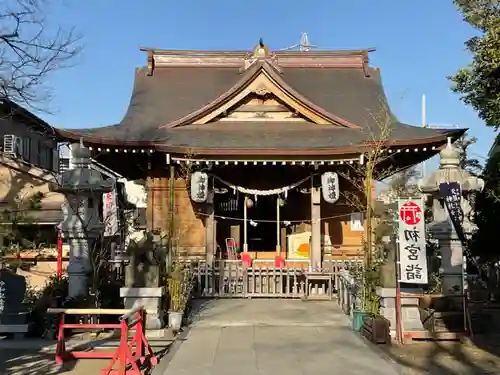 矢向日枝神社の本殿・本堂