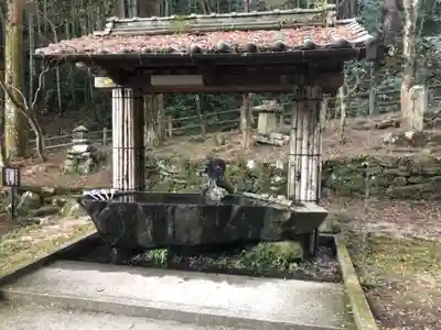 龍蔵寺の手水舎