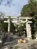 鎮守氷川神社の鳥居
