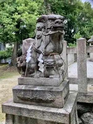 綾戸國中神社の狛犬