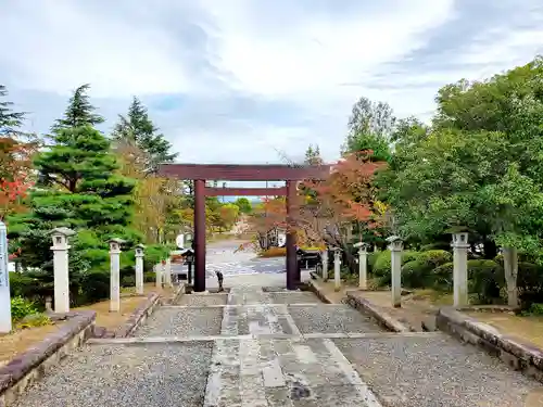 開成山大神宮の鳥居
