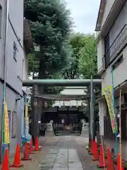 諏訪神社の鳥居