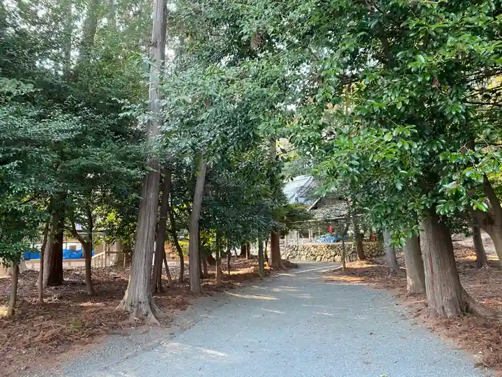 渭伊神社の周辺