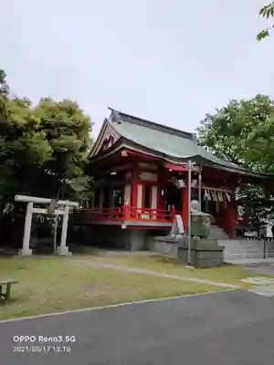当代島稲荷神社の本殿・本堂