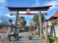 宿氷川神社の鳥居