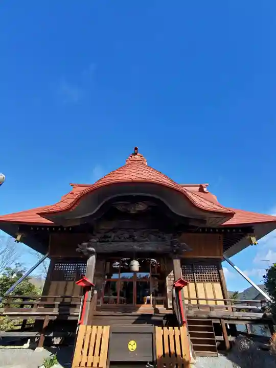 大鏑神社の本殿・本堂