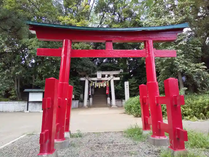 千束八幡神社の鳥居