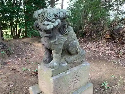 阿部神社の狛犬