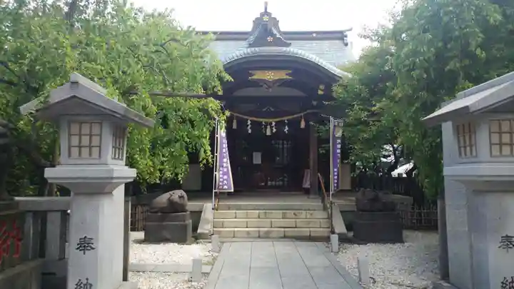 牛天神北野神社の本殿・本堂