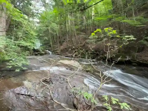 母の白滝神社(山梨県)