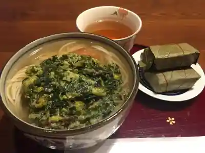 丹生川上神社（下社）の食事