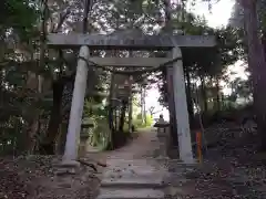 洲原社の鳥居