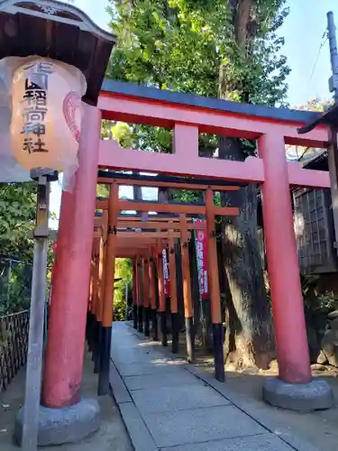 花園稲荷神社の鳥居