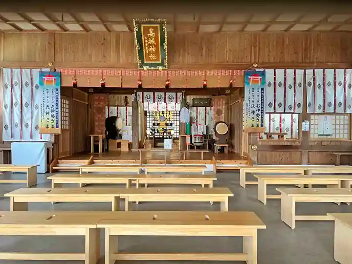 高城神社の本殿・本堂