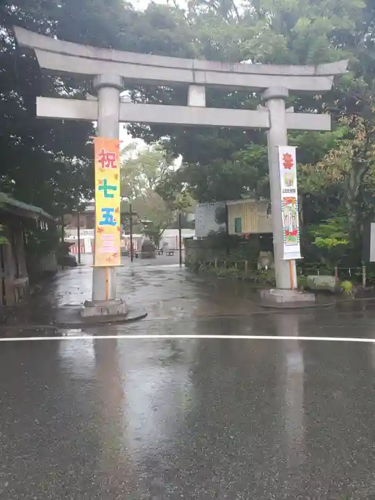 富知六所浅間神社の鳥居