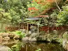 墨坂神社の庭園