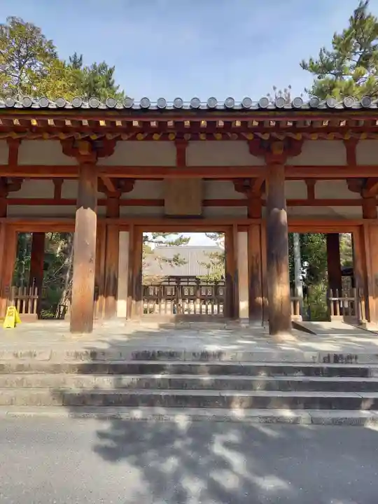 唐招提寺の山門・神門