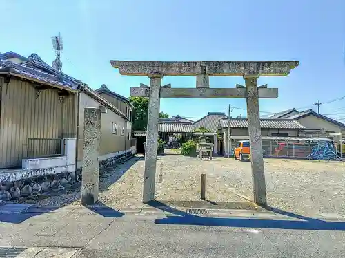 八幡社（稲葉八幡社）の鳥居