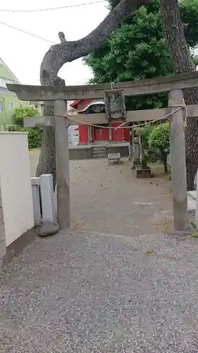 賽神社の鳥居