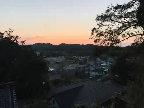 熊野神社の景色